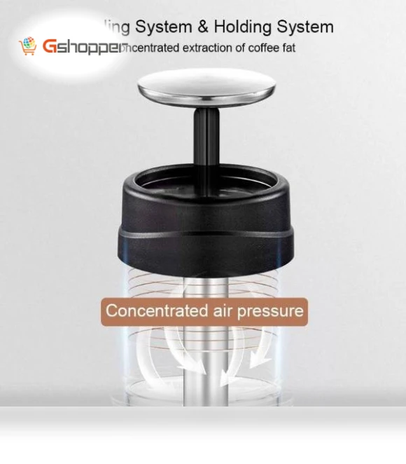 Portable Hand Pressure Espresso Machine — Hand Coffee Grinders