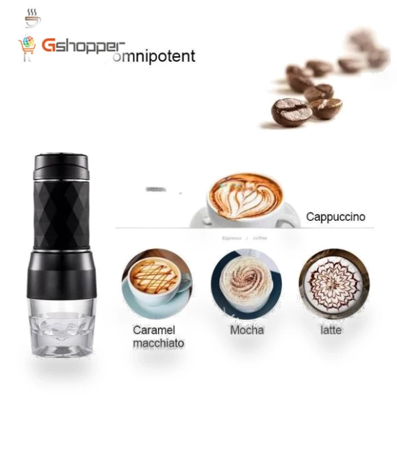 Portable Hand Pressure Espresso Machine — Hand Coffee Grinders