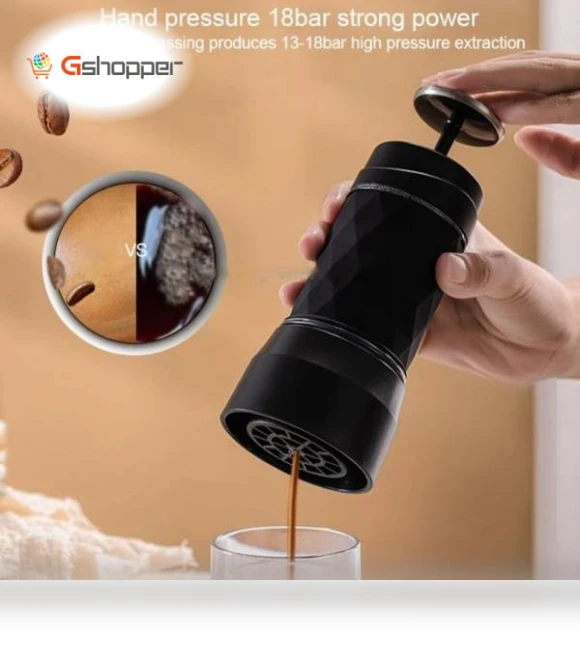 Portable Hand Pressure Espresso Machine — Hand Coffee Grinders