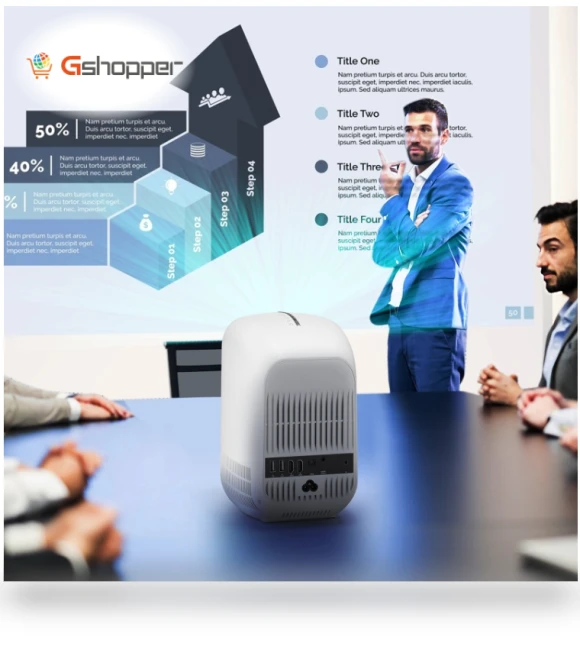 Portable Home Theater LED HD Digital Projector — Home Theater Projectors, Vivibright