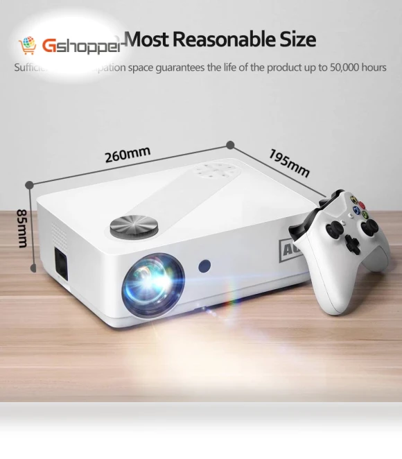 Portable Home Theater LED HD Digital Projector — Home Theater Projectors, AUN