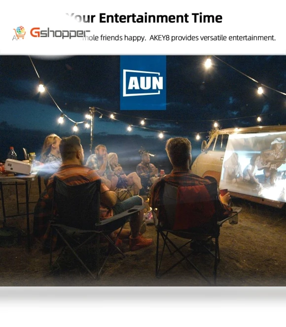 Portable Home Theater LED HD Digital Projector — Home Theater Projectors, AUN