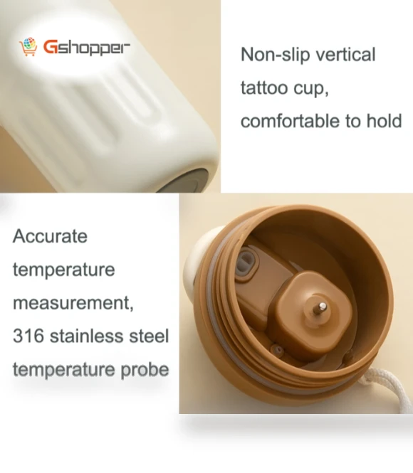 Portable Stainless Steel Coffee Thermos Cup — Travel Drinkware, Wusheng