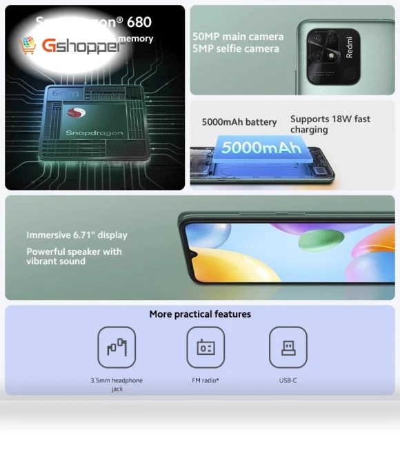 Redmi 10C Smartphone — Mobile Devices & Accessories, Xiaomi