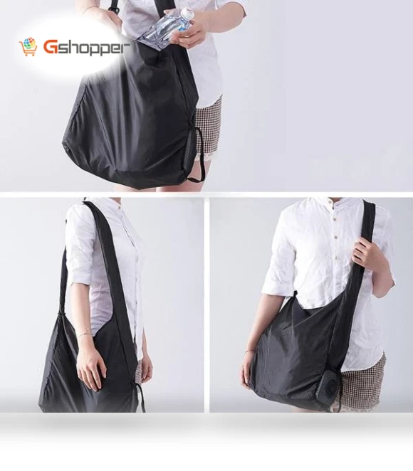 Rotating Folding Shopping Bag — Storage Bags