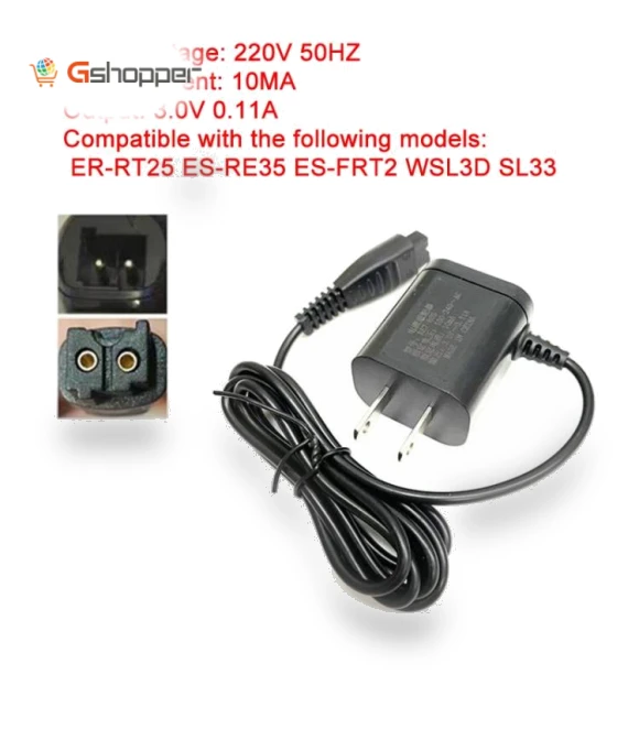Shaver Charger — Replacement Heads, Panasonic