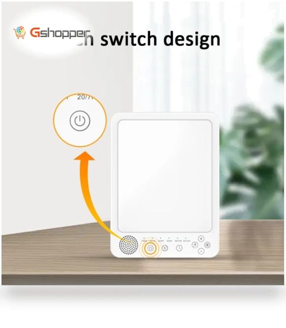 Simulated Sunlight Lamp with White Noise Machine — Light Therapy Solutions