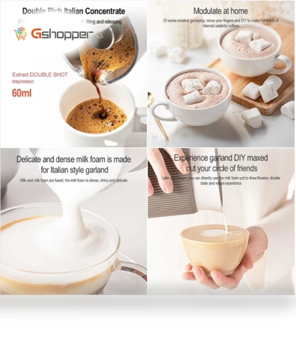 Small Seven Power Fancy Coffee Machine — Espresso Machines