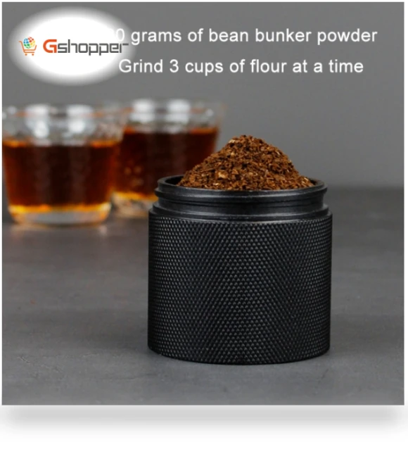 Stainless Steel Hand Crank Coffee Bean Grinder — Hand Coffee Grinders