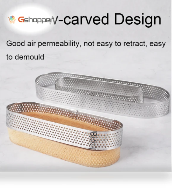 Stainless Steel Mousse Ring — Cake Rings