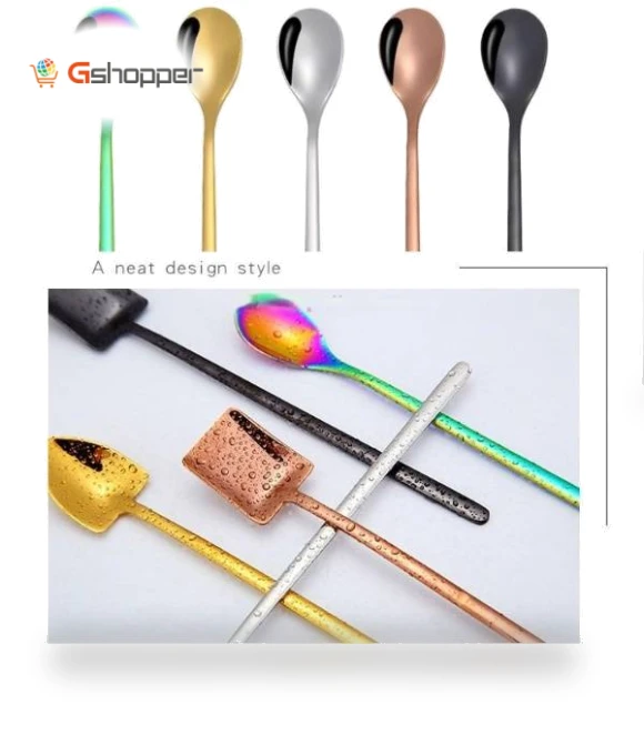 Stainless Steel Spoon Set — Spoons