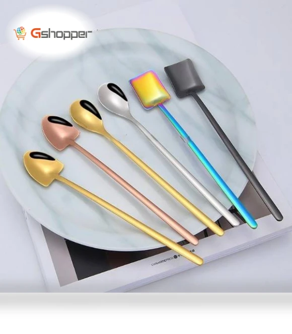 Stainless Steel Spoon Set — Spoons