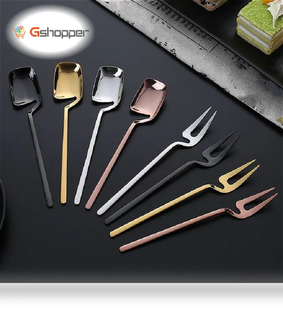 Stainless Steel Spoon Set — Spoons