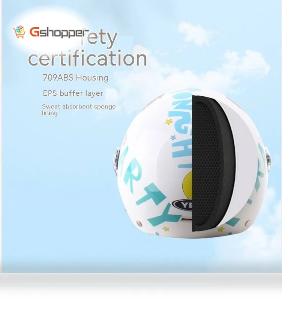 Summer Lightweight 3C Certified Children's Helmet — Children's Cycling Helmets, Youpin