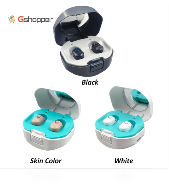 TWS Ear Sound Amplifier Hearing Aid with Charging Bay — Hearing Support