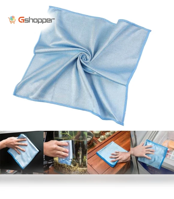 Ultra fine fiber glass wiping scratch free cleaning cloth — Cleaning Fluids