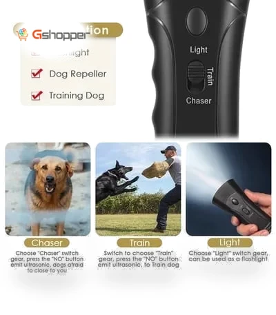 Ultrasonic Anti Dog Barking Pet Trainer — Sonic Deterrents