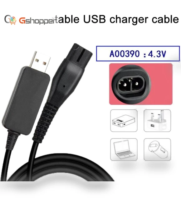 USB Charger Cable for Philips Shaver — Chargers & Cables, Philips