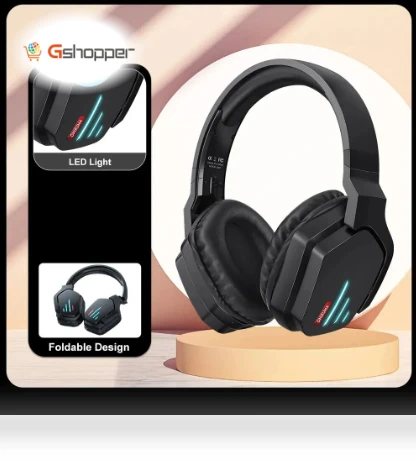 Wireless Headset Bluetooth Headphone — Over-Ear Headphones, ONIKUMA