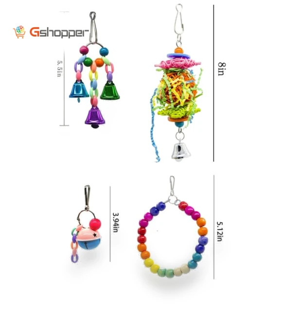 10 in 1 Parrot Toy Set — Toys