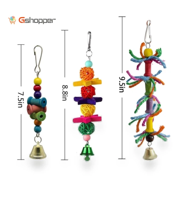 10 in 1 Parrot Toy Set — Toys