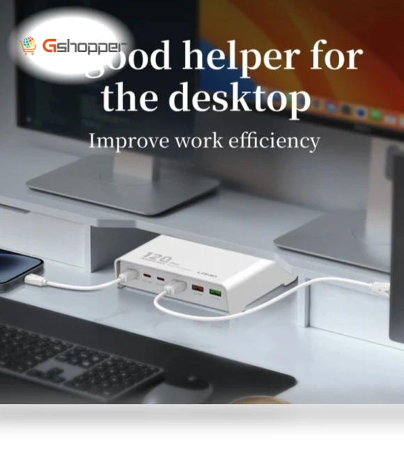 120W 6-Port USB Charger — Power Hubs, LDNIO