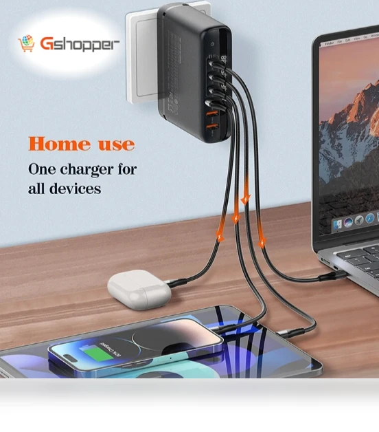140W 6-Port USB PD Charger — Chargers, LDNIO
