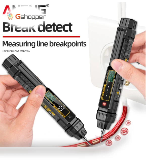 2-in-1 Multimeter Test Pen — Auto Electrical Tools, ANENG