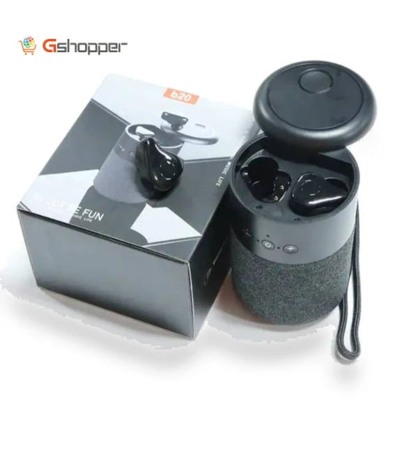 2 In 1 TWS Earphone Wireless Speaker with Earbuds — Portable Audio