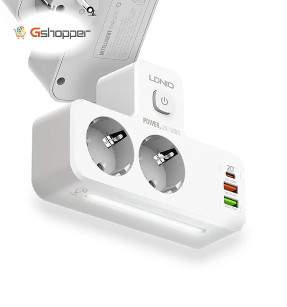 20W 5-Port USB PD Charger — Chargers, LDNIO