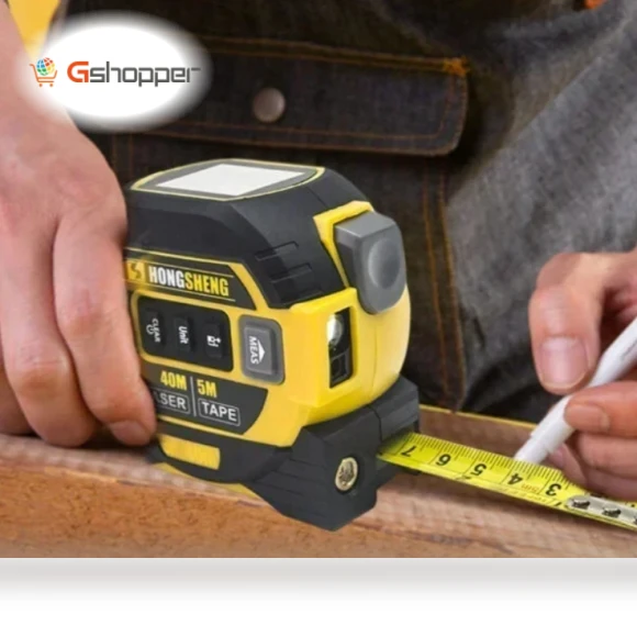 3-In-1 Infrared Laser Tape Measuring — Laser Distance Measuring Tools, Measurin
