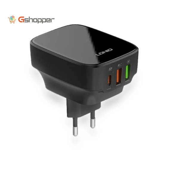 32W 3-Port USB PD Charger — Wall Chargers, LDNIO