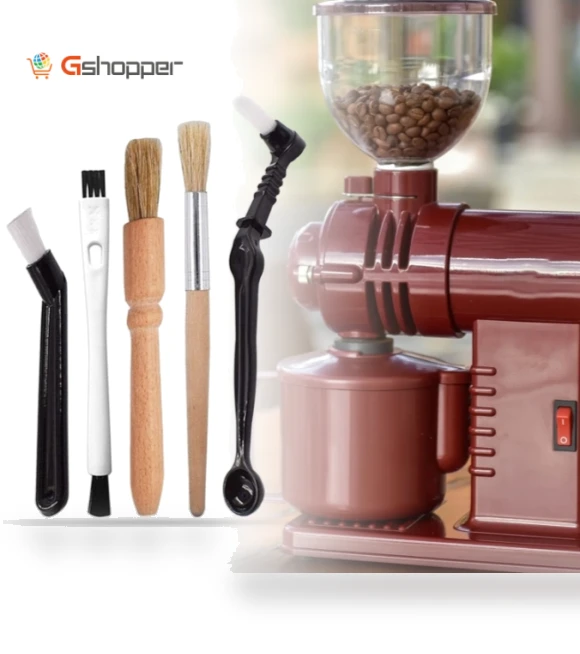 4 Piece Coffee Machine Cleaning Brush Set — Cleaning Products