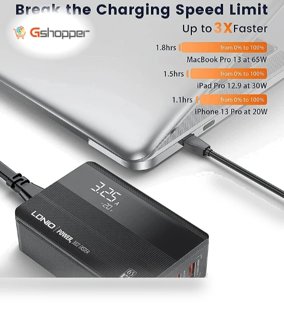 4-Port USB PD Charger — Chargers, LDNIO