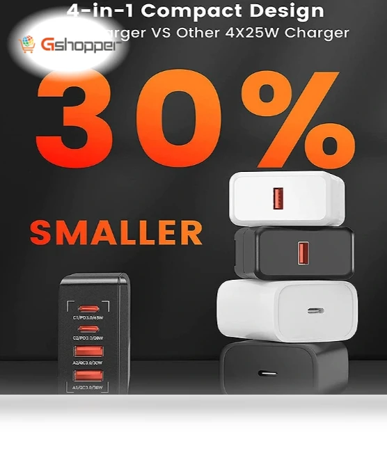 4-Port USB PD Charger — Chargers, LDNIO