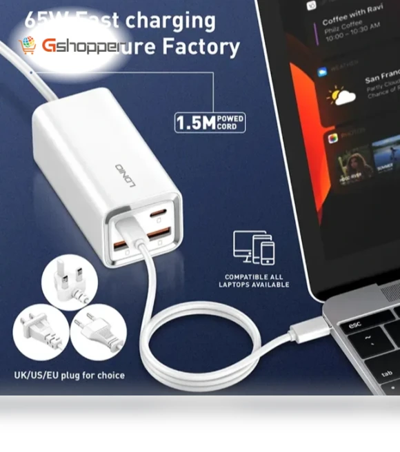 4-Port USB PD Charger — Chargers & Adapters, LDNIO