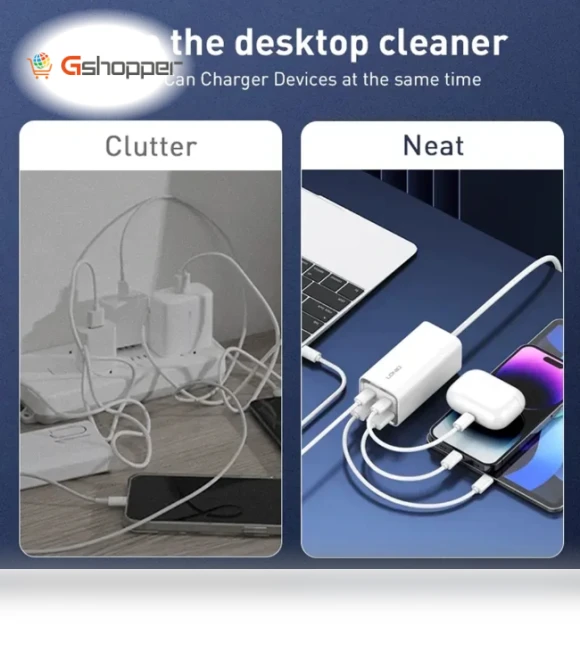 4-Port USB PD Charger — Chargers & Adapters, LDNIO