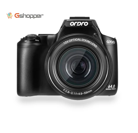 4K 64MP 12X Optical Zoom Digital Camera Video Camcorder — Camcorder, Ordro