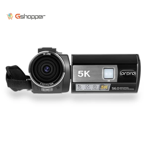 5K 56MP 18X Digital Zoom Video Camcorder — Camcorder, Ordro