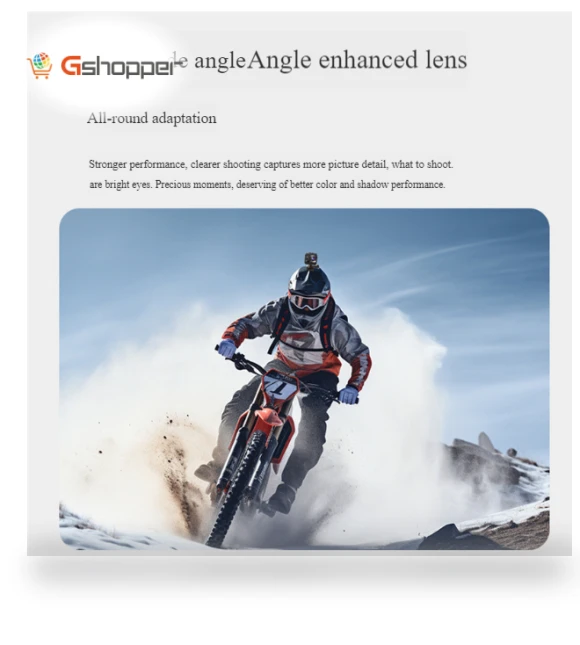 5K Ultra-Clear Sports Camera — Adventure & Sports Cameras, VIRAN