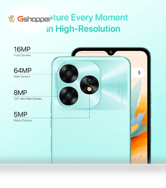 64MP Triple Camera Smartphone — Unlocked Smartphones, UMIDIGI