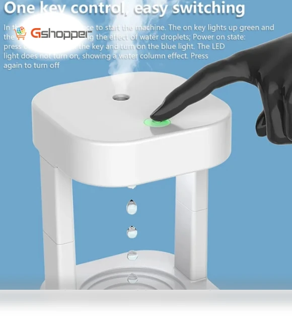 Anti-Gravity Humidifier Droplet Reversing Fogging Aromatherapy Diffuser — Air Moisturizers