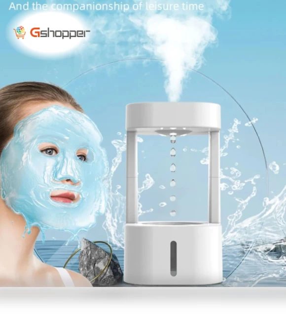 Anti-Gravity Humidifier Droplet Reversing Fogging Aromatherapy Diffuser — Air Moisturizers