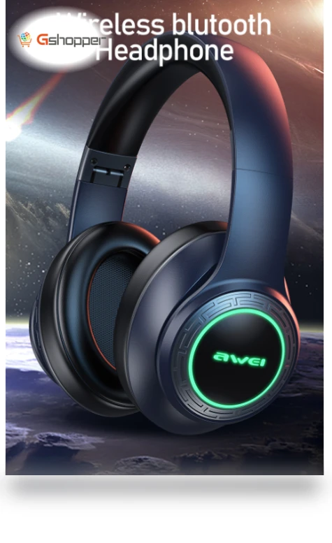 Bluetooth 5.3 Headphone with HiFi Stereo Bass — Audio Gear, AWEI