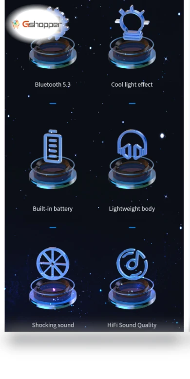 Bluetooth 5.3 Headphone with HiFi Stereo Bass — Audio Gear, AWEI