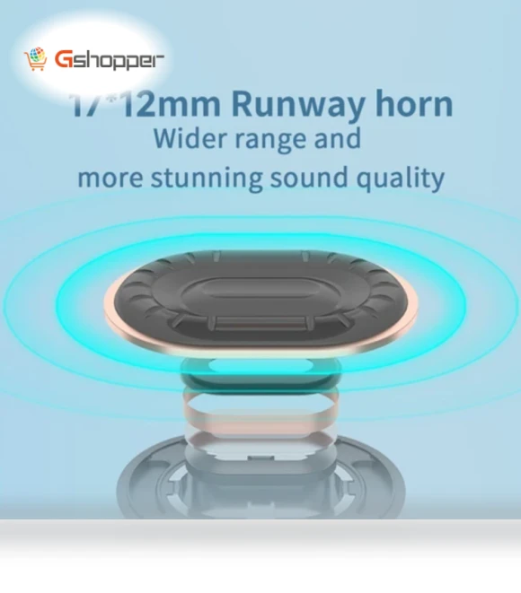 Bluetooth Clip-on Open Ear Headphones — Over-Ear Headphones, Coowoo