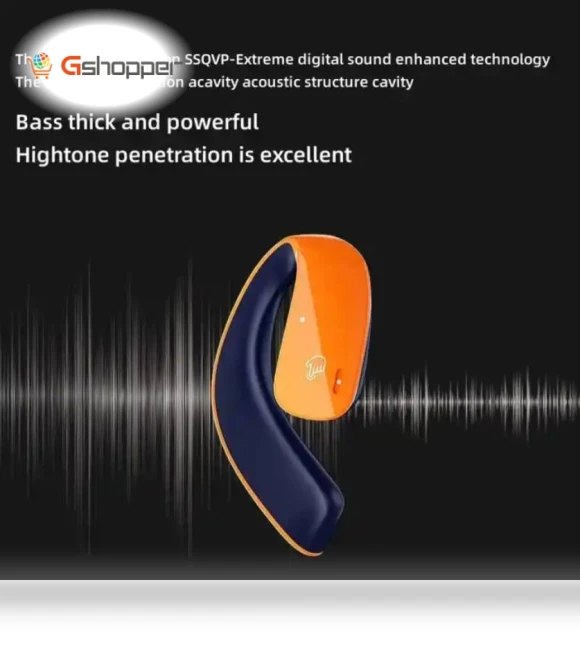 Bone Conduction Wireless Earbuds — Headphones