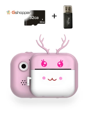 Children's Camera with Photo Printing — Instant