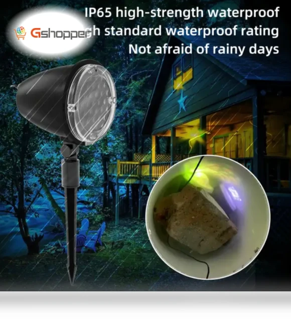 Christmas Snowflake Projector Light — Outdoor Light Projectors