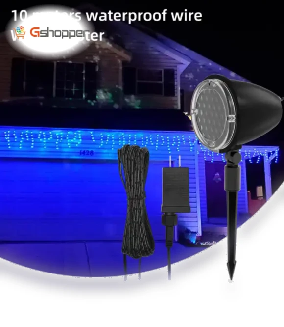 Christmas Snowflake Projector Light — Outdoor Light Projectors